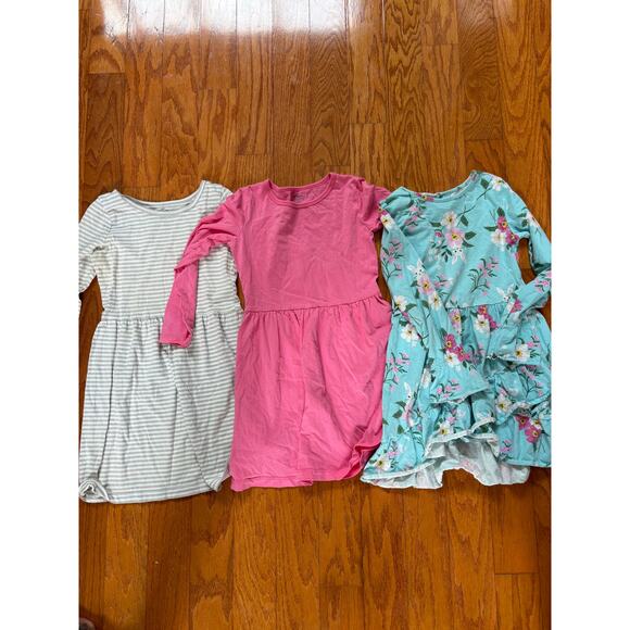 Girls 6/6X Dress Bundle (3 pcs) Carter’s Long Sleeve - Picture 2 of 4